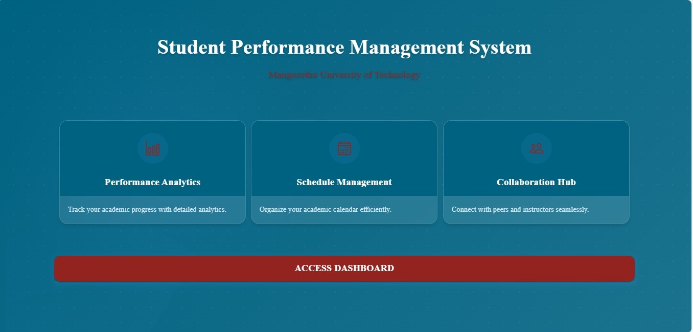 Student Performance Management System